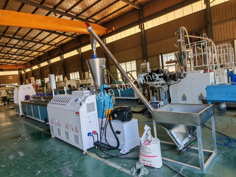 Rubber Seepage Pipe Extrusion Line Trial Successfully