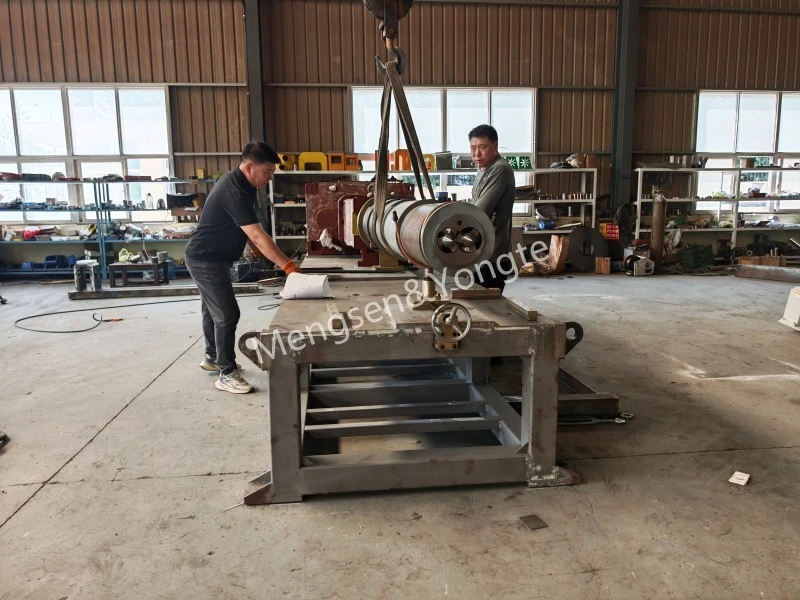 Screw spacing adjustment for SJSZ65/132 WPC door frame conical double screw extruder