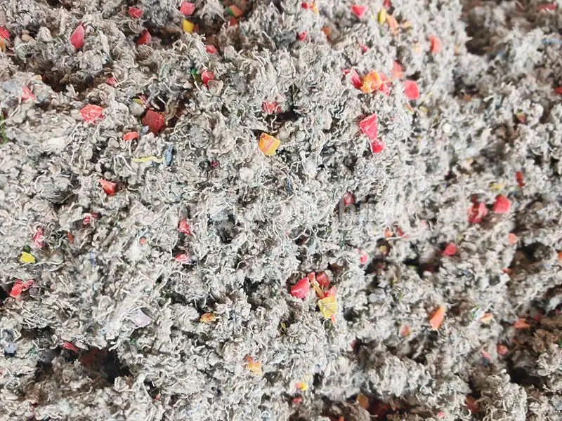 China Wood Plastic Equipment - Textile Recycling Solution into WPC Decking