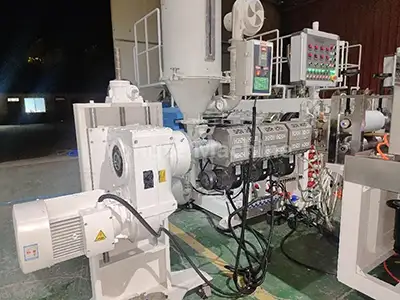 Wpc Profile Co Extrusion Line