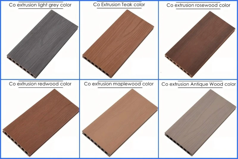 Optional WPC co-extrusion color 