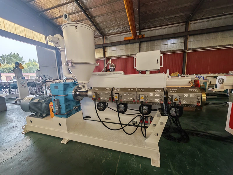 ABS window door profile extruder machine