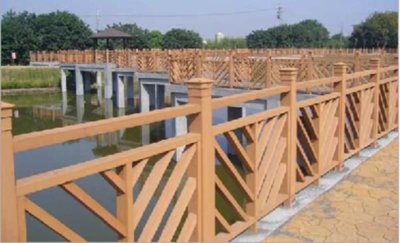 WPC garden railing