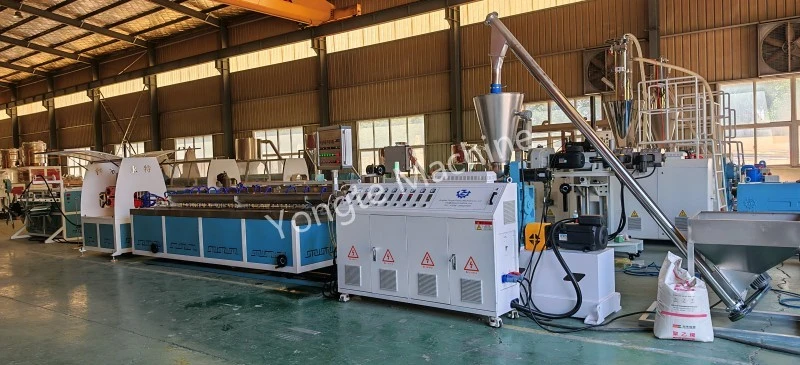 rubber foam microporous seepage pipe extrusion line