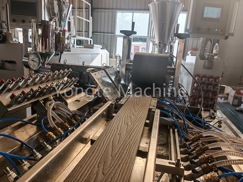 Machine Turn Plastic Wastage into WPC Profile