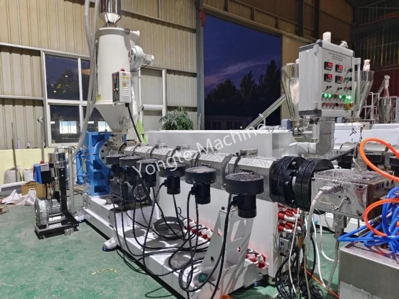 Plastic Film Recycling Fence Pole Making Machine
