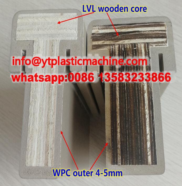 PVC Wood Co-extrusion Door Frame Machine