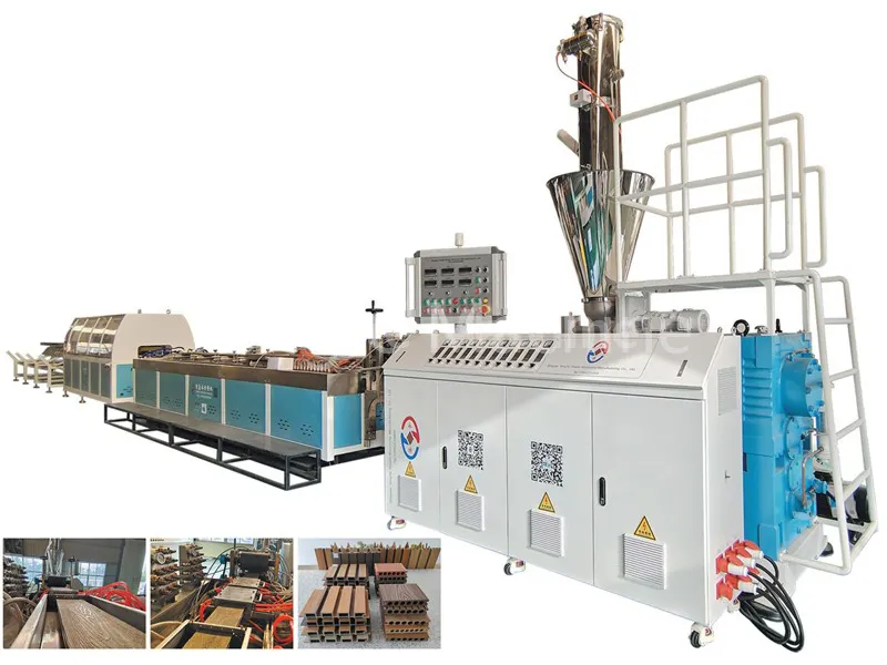 outdoor WPC profile production line