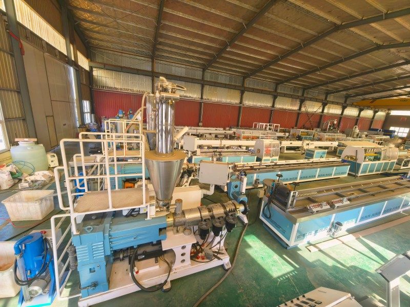 Wood Plastic Composite WPC Machine