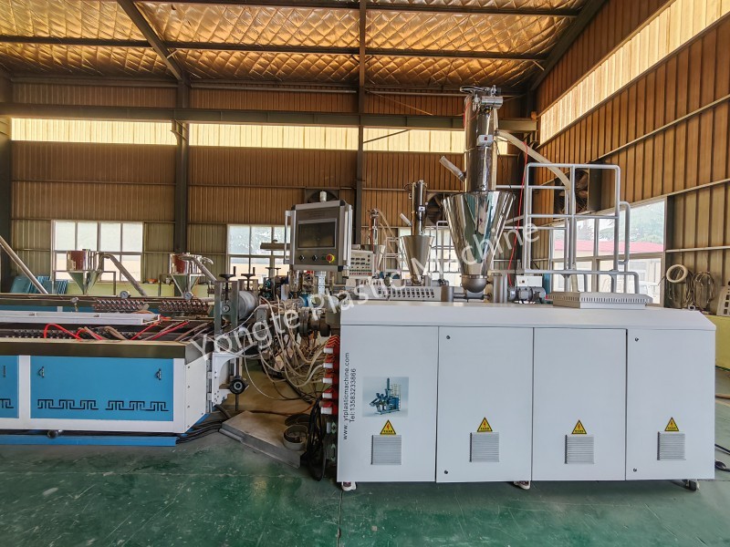 Wood Plastic Extrusion Machine