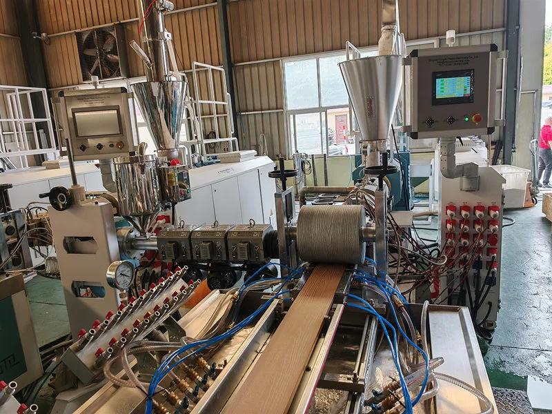 WPC Production Machine for 50-70% Wood Powder